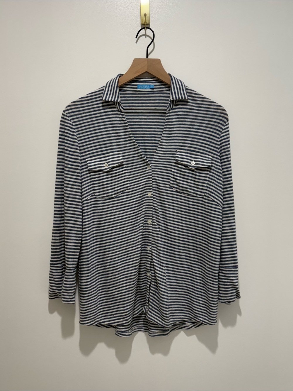 J.McLaughlin Brynn Linen Blend Button Down